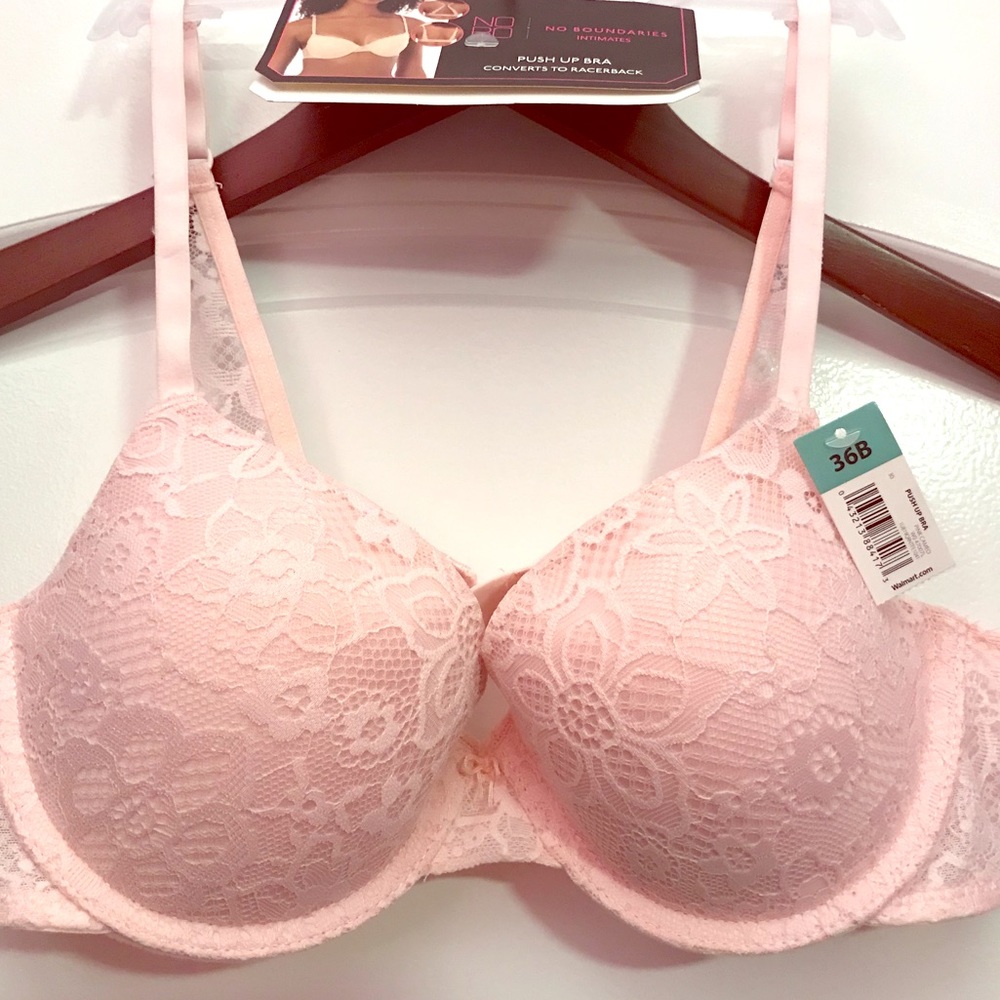Pink Lace bra